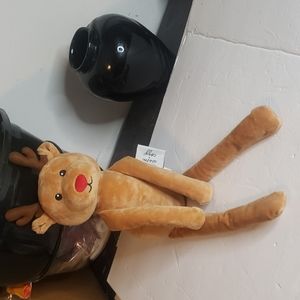 Warm & Cozy Reindeer Plush NWOT